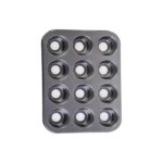 قالب مافین دایره قطر 7 کف جدا 12 خانه