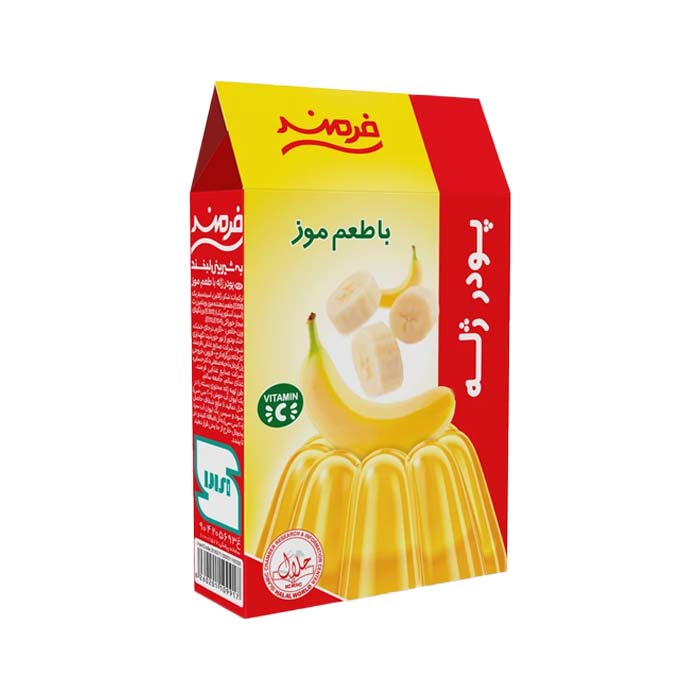 پودر-ژله-موز-فرمند پودر ژله موز فرمند